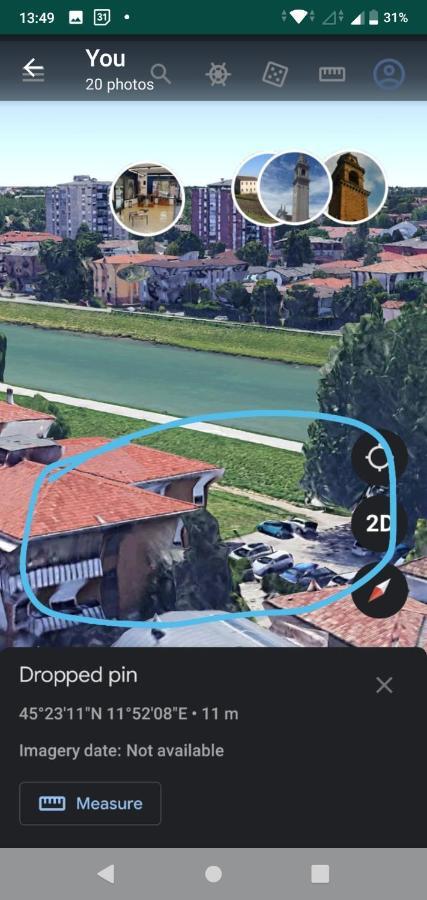 Vicino Al Prato Della Valle Intero Appartamento Parcheggio Facile Di Fronte Padua Buitenkant foto