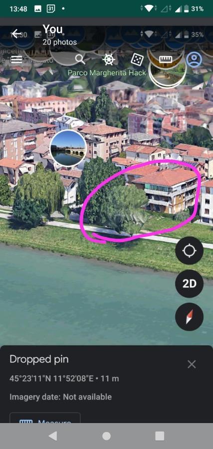 Vicino Al Prato Della Valle Intero Appartamento Parcheggio Facile Di Fronte Padua Buitenkant foto