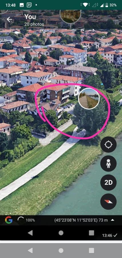 Vicino Al Prato Della Valle Intero Appartamento Parcheggio Facile Di Fronte Padua Buitenkant foto